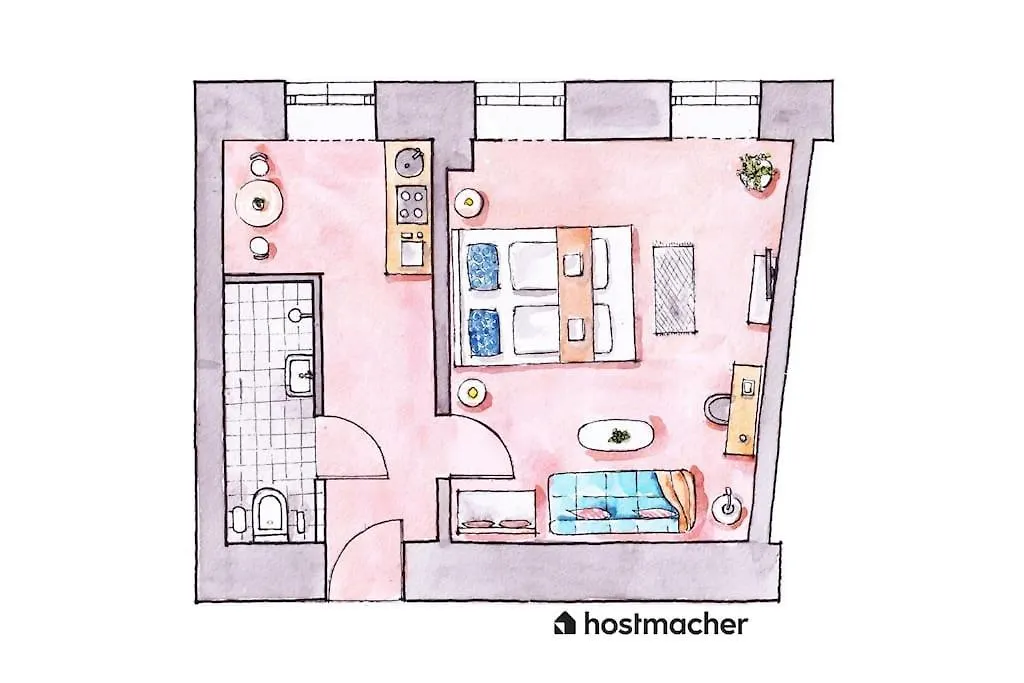 Lite 1Br Near Metro & Center By Hm Apartment Vienna 0*,  Austria